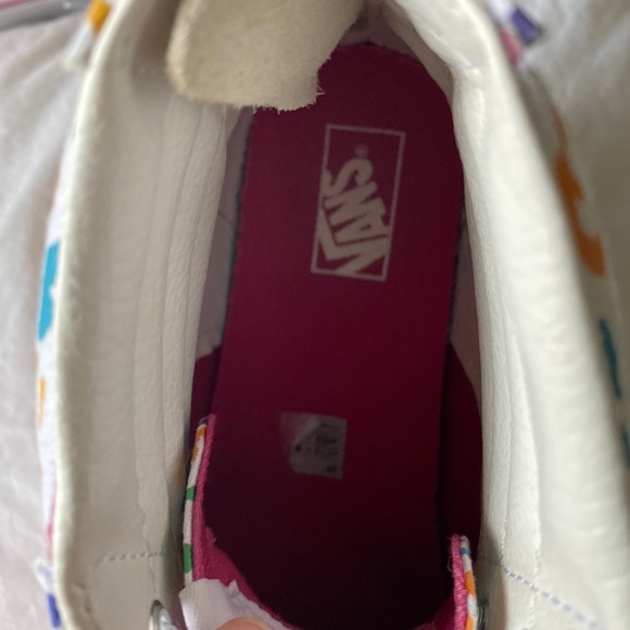 Multicolor/sparkly leopard print high top vans - Picture 6 of 6